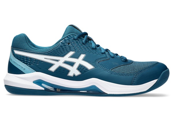 Asics Herren Gel-Dedicate 8 Indoor Tennisschuh blau-weiß