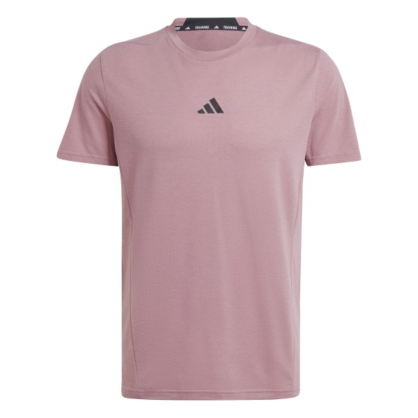 Adidas Herren Designed for Training Sportshirt Funktionsshirt lila/weinrot