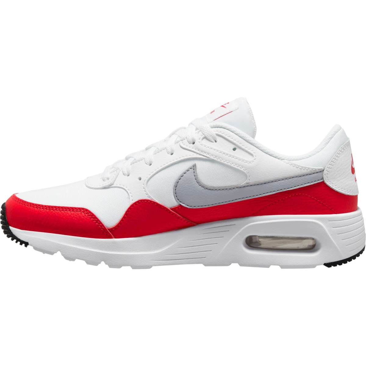 Nike Herren Air Max SC Sneaker Freizeitschuh weiB rot grau Freizeit Schuhe Herren MAM SPORT von Sportler zu Sportler