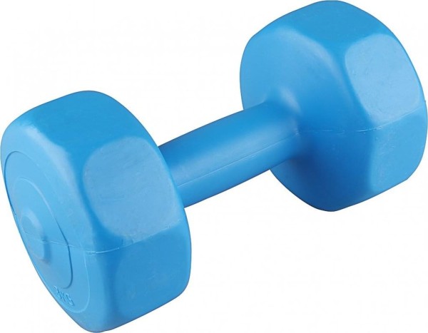 V3Tec Gymnastik-Hanteln 2 x 3 kg blau