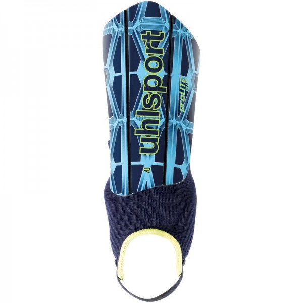 Uhlsport Pro Lite Plus Schienbeinschoner marine/eisblau/fluo gelb