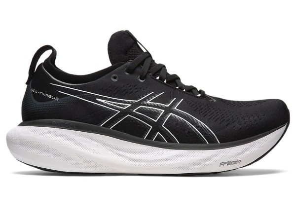 Asics Herren Gel-Nimbus 25 Laufschuh schwarz-weiß