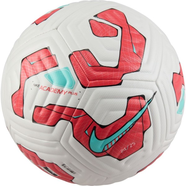 Nike Academy Plus Soccer Ball Fußball Gr. 5 weiß, rot, türkis