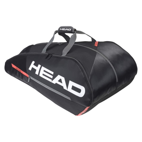 Head Tour Team 12R Monstercombi Tennistasche Schlägertasche schwarz-orange